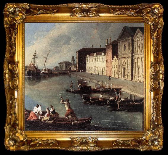 framed  RICHTER, Johan View of the Giudecca Canal (detail), ta009-2